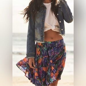 Colorful Anthropologie Skirt 1X